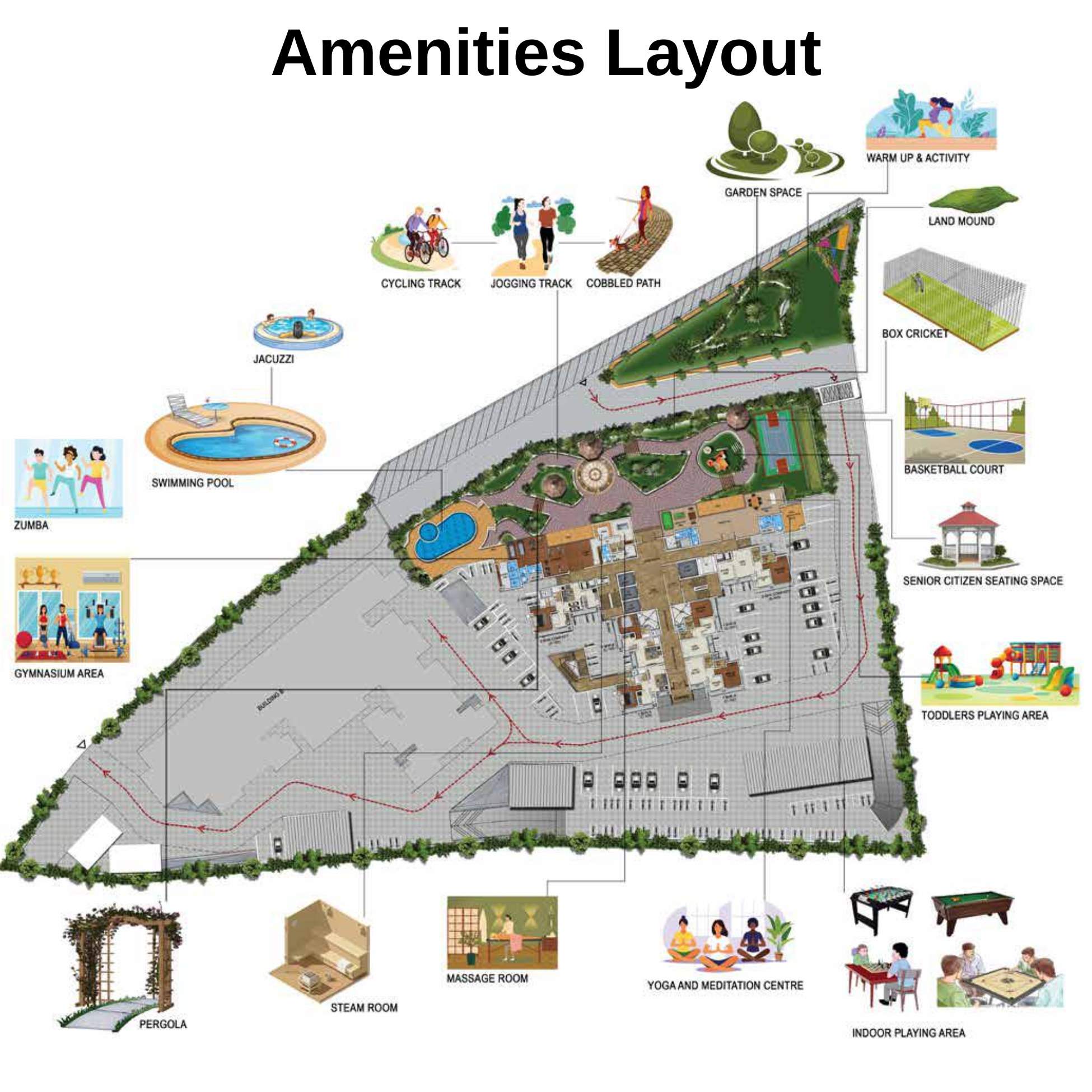 Raunak-Fortuna-Floor-Plan-Amenities-Layout